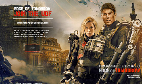 Edge of Tomorrow 網(wǎng)頁設(shè)計(jì)欣賞