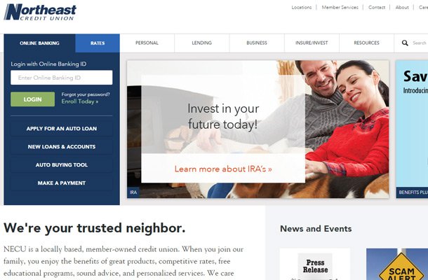 ne credit union website