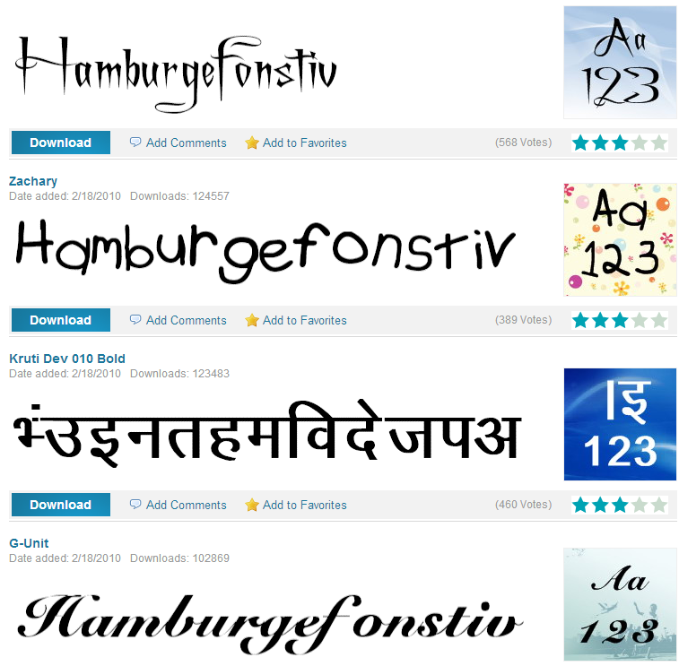 FontStock