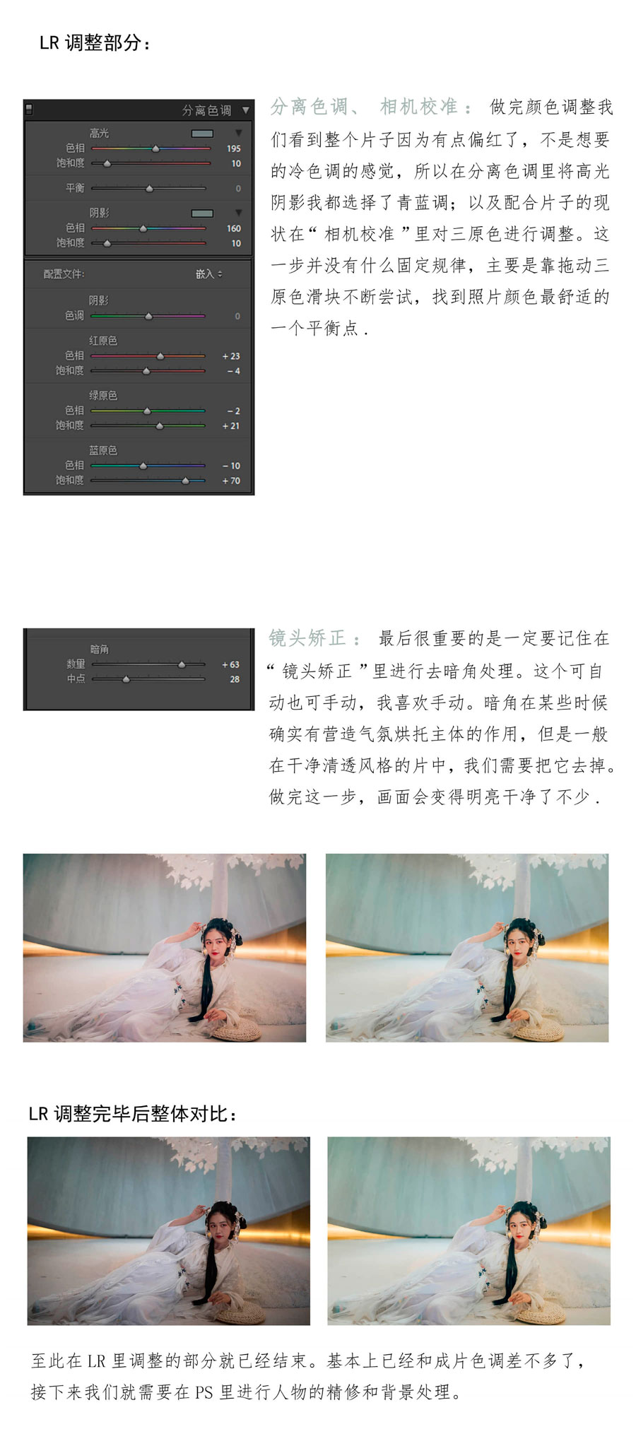 Photoshop調出曝光不足的人像唯美通透結果,破洛洛